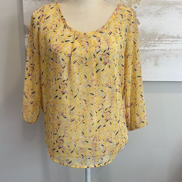 Papermoon‎ Abstract Print Top - Picture 1 of 9